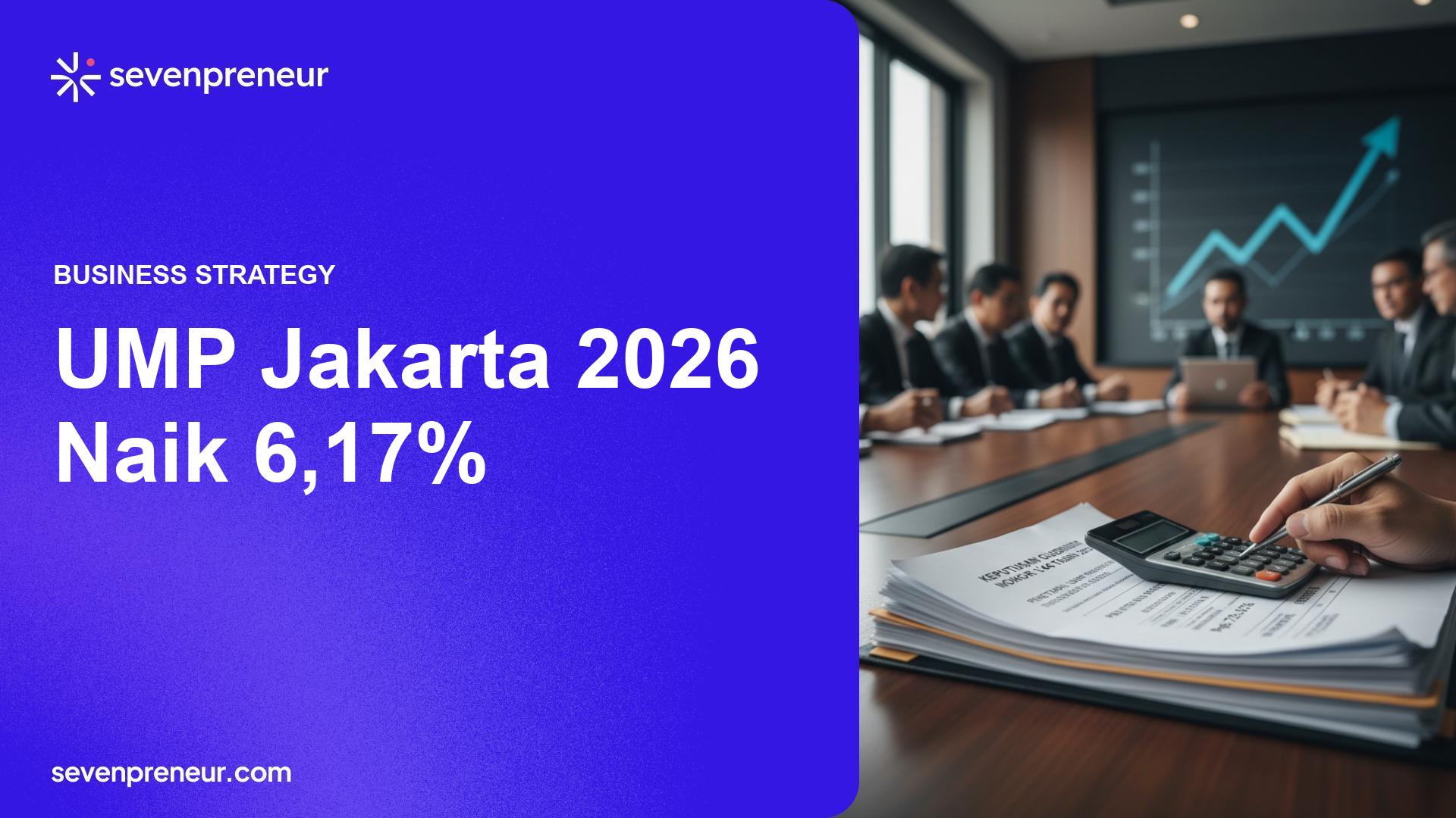 Pemprov DKI Tetapkan UMP Jakarta 2026 Rp5,729,876, Naik 6,17 Persen