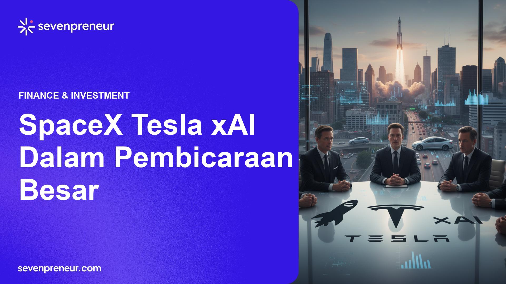 Pembicaraan Merger Antara SpaceX, Tesla dan xAI Picu Spekulasi IPO