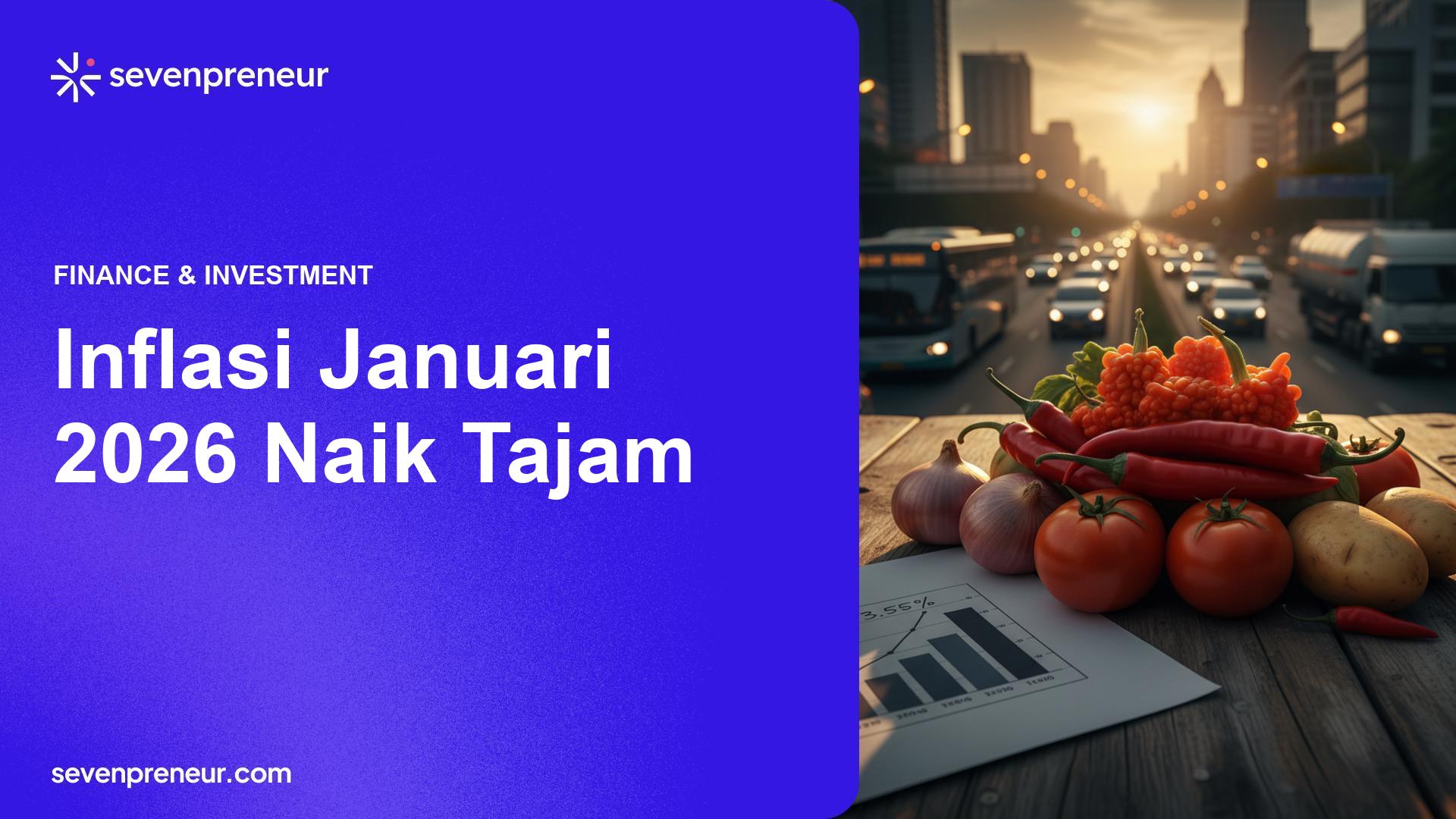 BPS: Inflasi Januari 2026 Melonjak 3,55% Dampak Harga Administered Dan Pangan