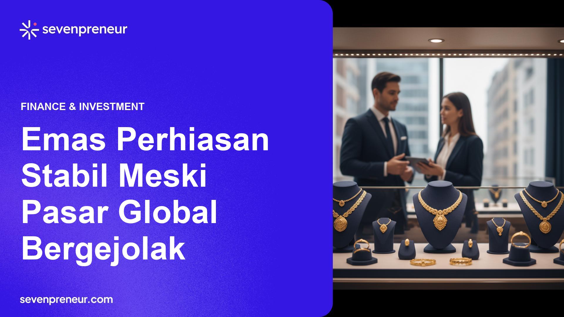 Harga Emas Perhiasan Stabil Pada Sabtu 7 Februari 2026, Pedagang Catat Permintaan Terkendali