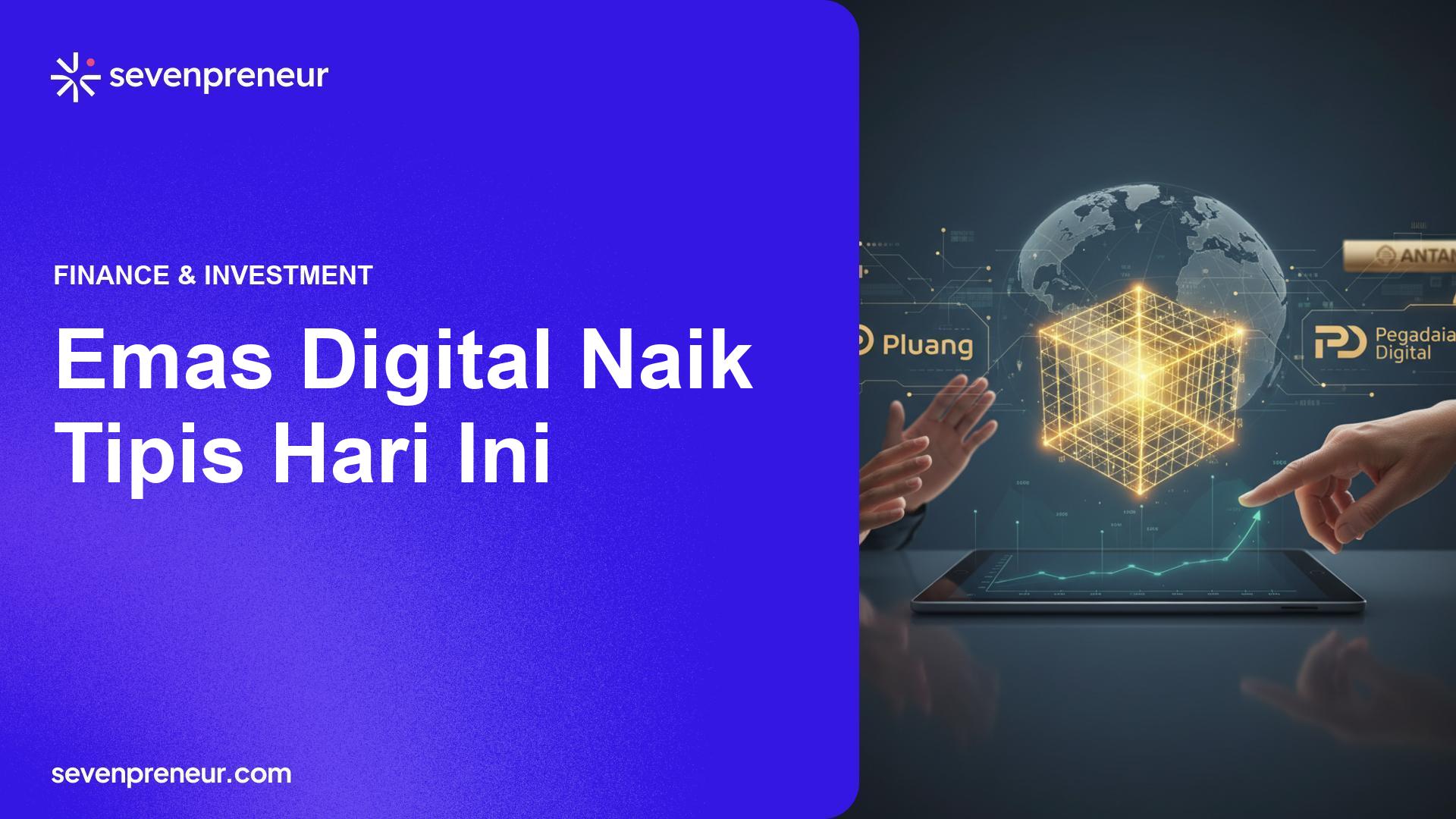 Harga Emas Digital Naik Tipis pada 9 Februari 2026, Investor Reaksi Hati-hati