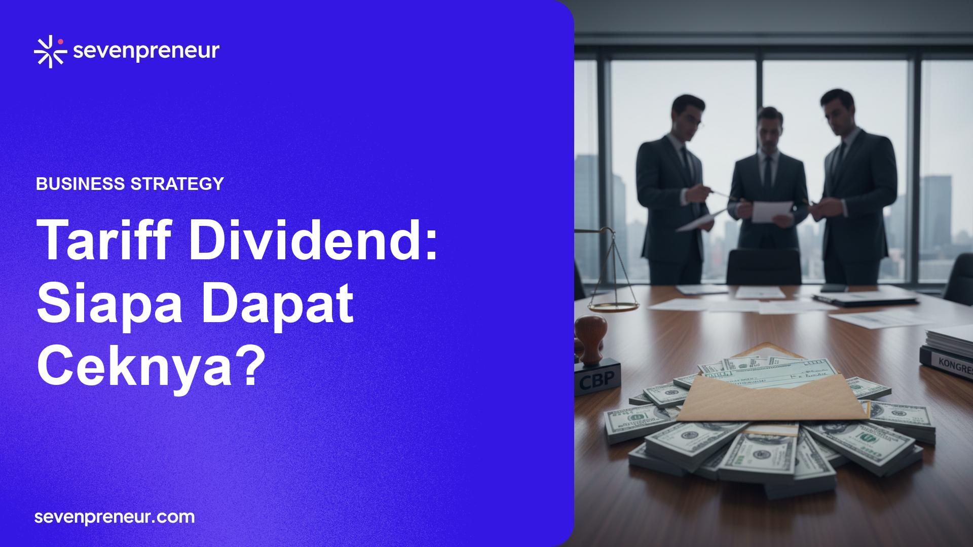 Rencana 'Tariff Dividend' Melahirkan Rencana Cek Rebate Pajak, Tantangan Hukum dan Teknis
