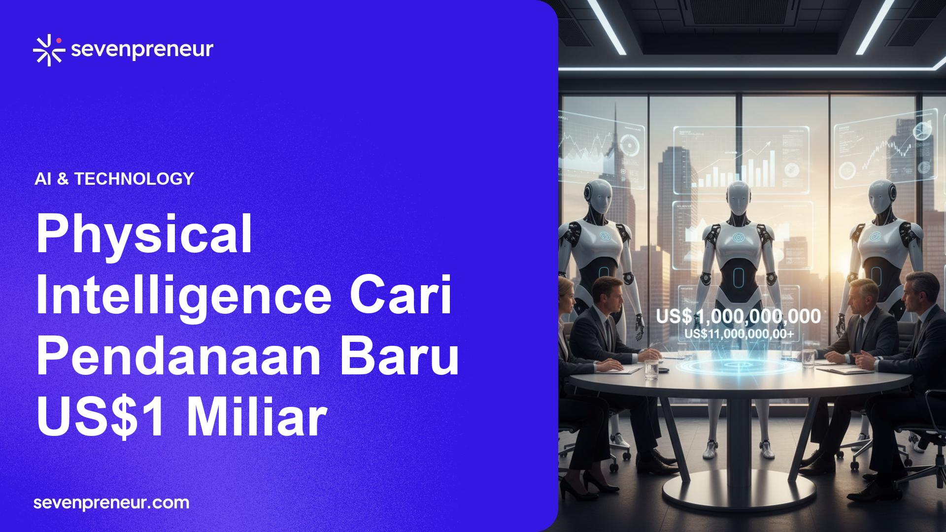 Physical Intelligence Kembali Berunding Raih Pendanaan US$1 Miliar pada Valuasi Di Atas US$11 Miliar