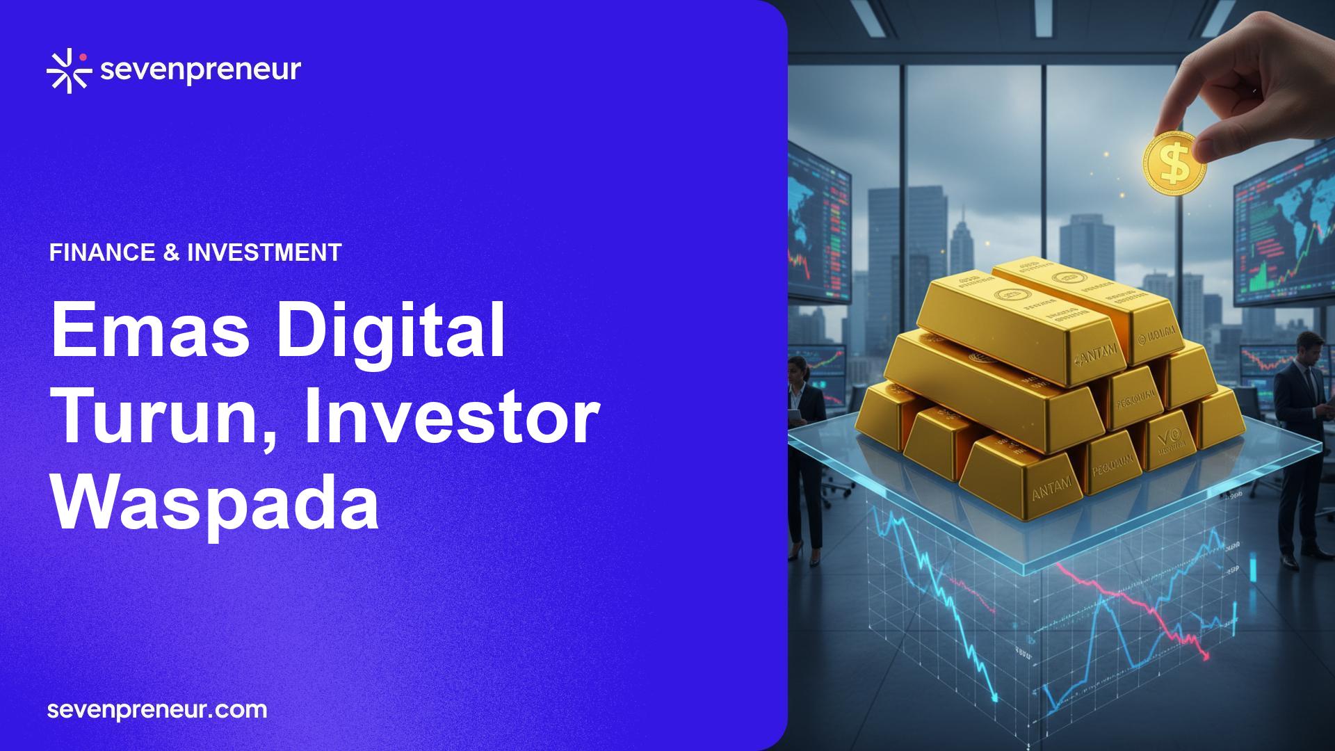 Harga Emas Digital Turun Pada Selasa 10 Maret 2026, Investor Cermati Likuiditas