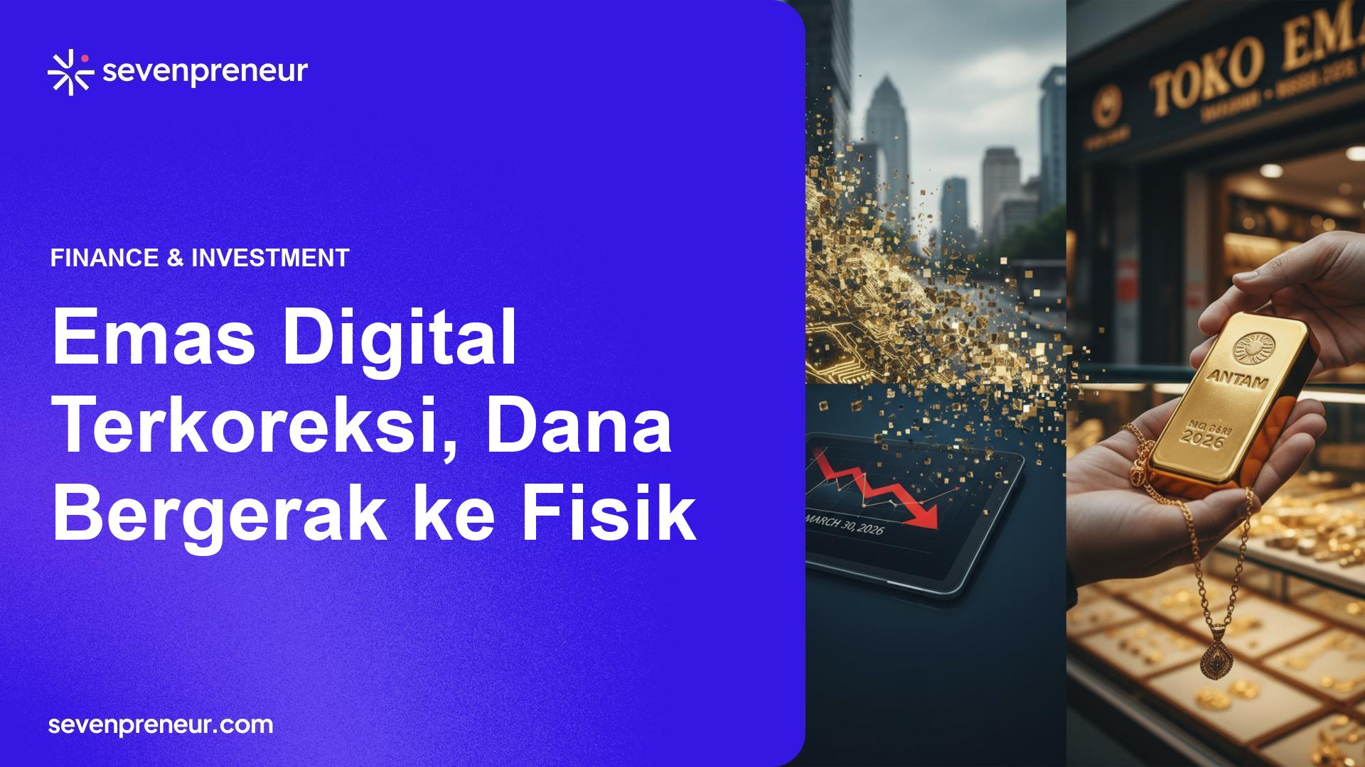 Harga Emas Digital Terkikis, Investor Alih ke Perhiasan dan Logam Fisik