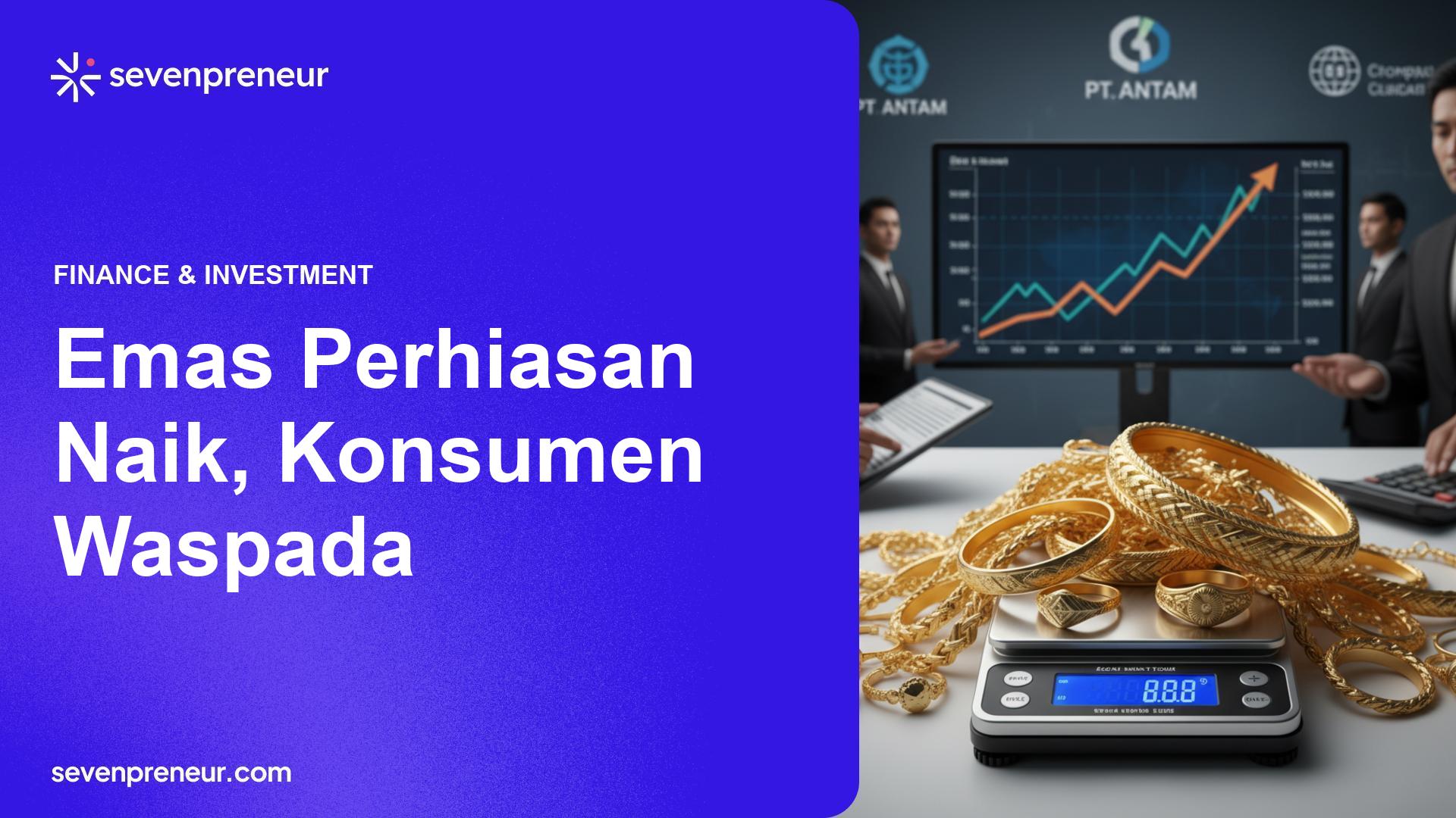 Harga Emas Perhiasan Naik 4 April 2026, Penjualan Retail Terkoreksi