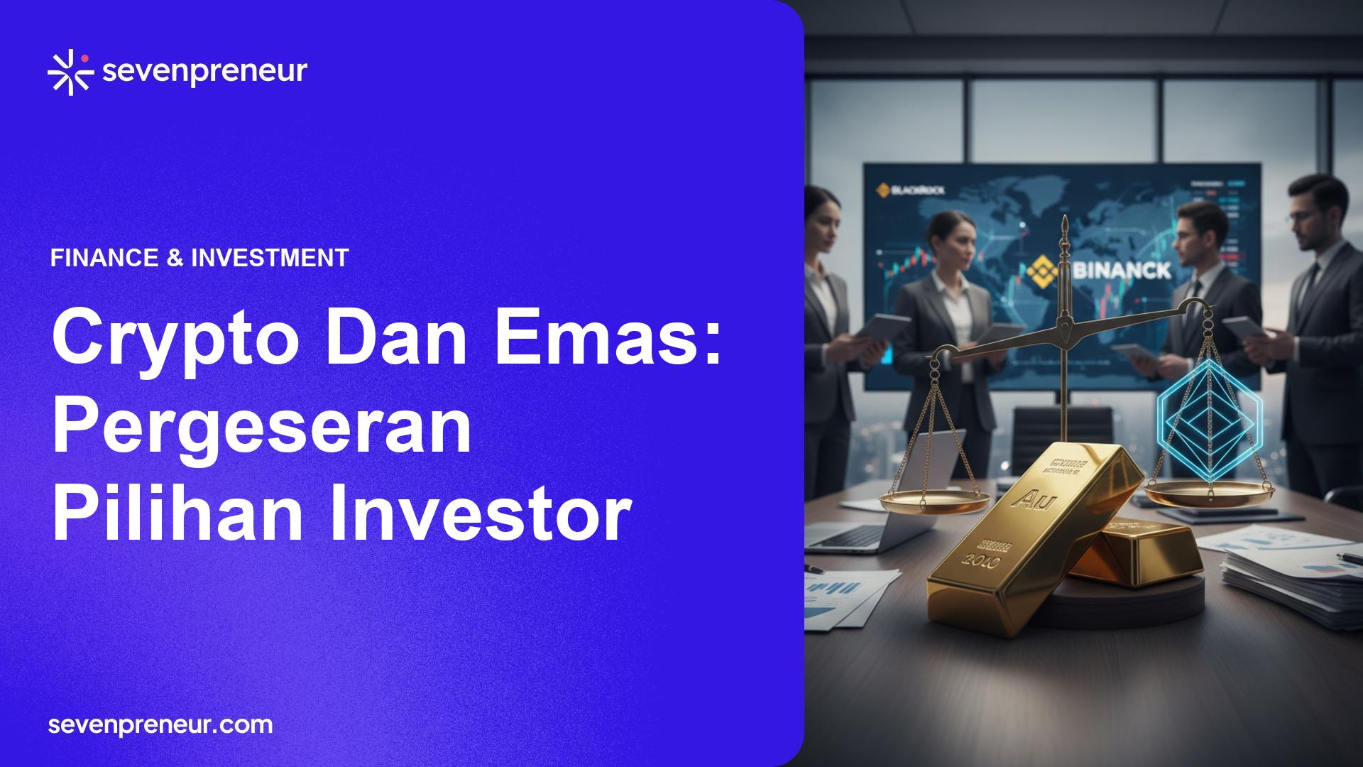 Aset Crypto dan Emas Fisik Bersaing, Investor Alih Strategi