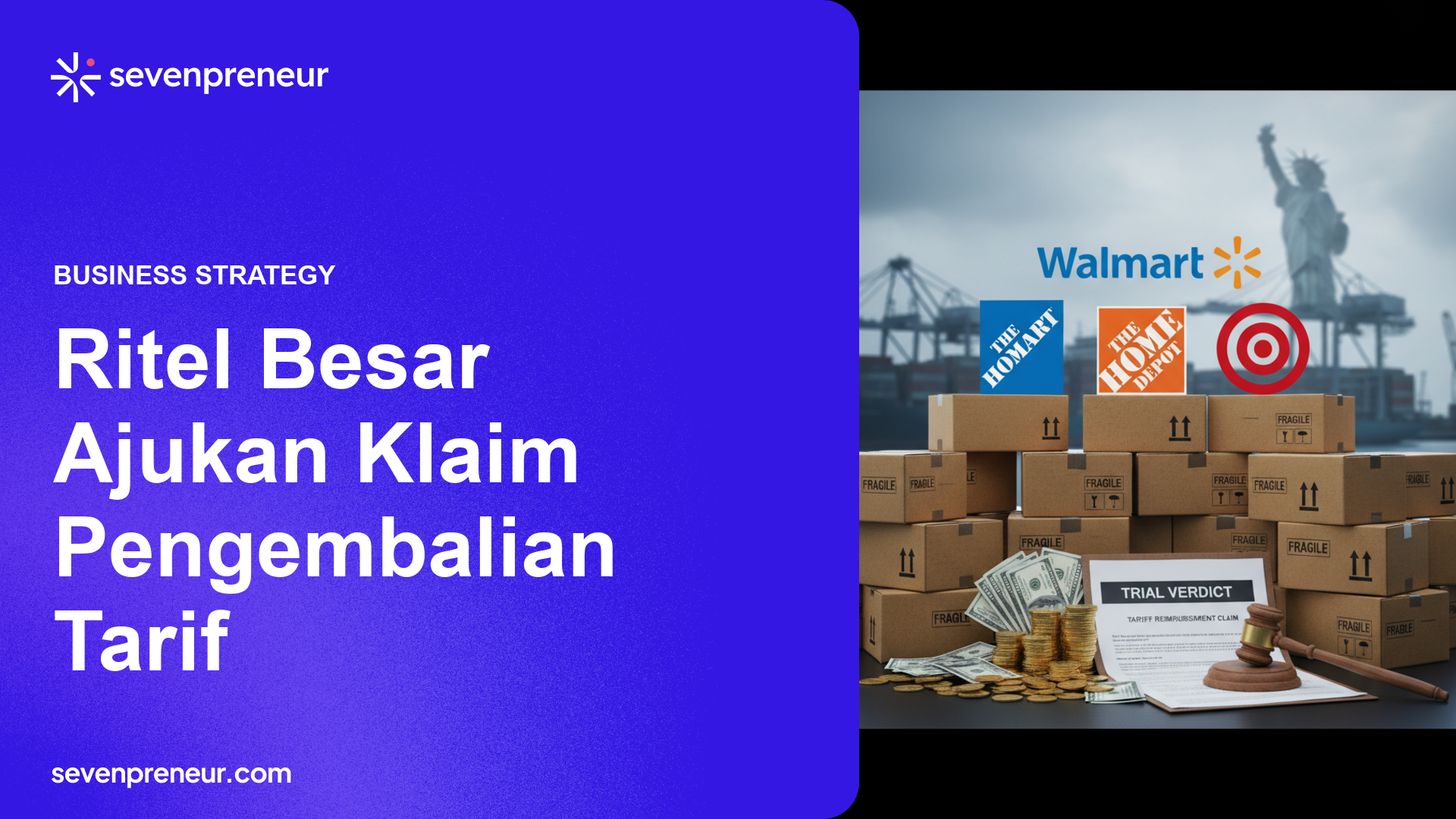 Rantai Ritel AS Ajukan Klaim Pengembalian Tarif Trump, Nilai Rp Miliar Mengalir