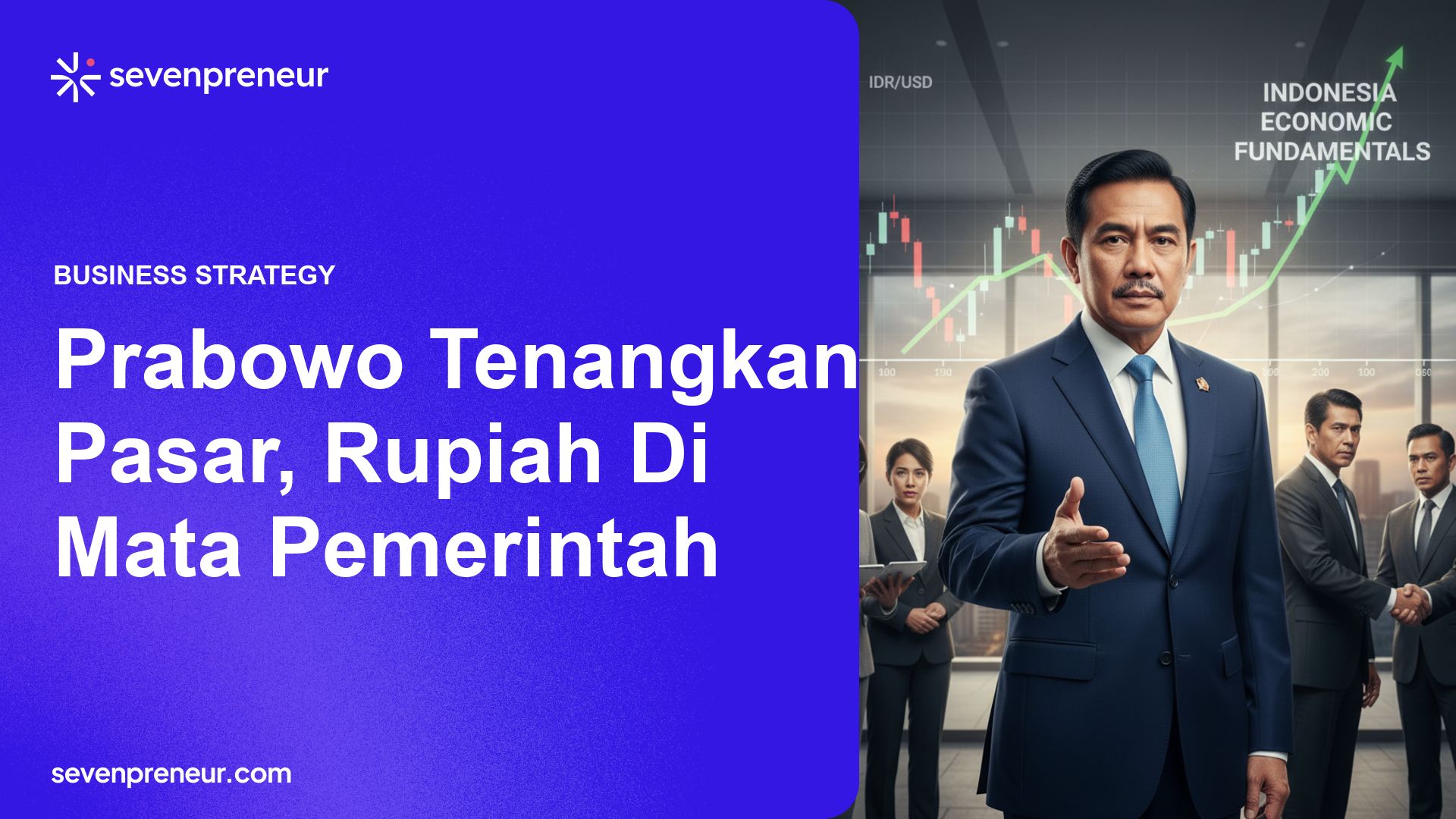 Prabowo Heran Ada Yang Panik Saat Rupiah Melemah: 'Indonesia Masih Oke'