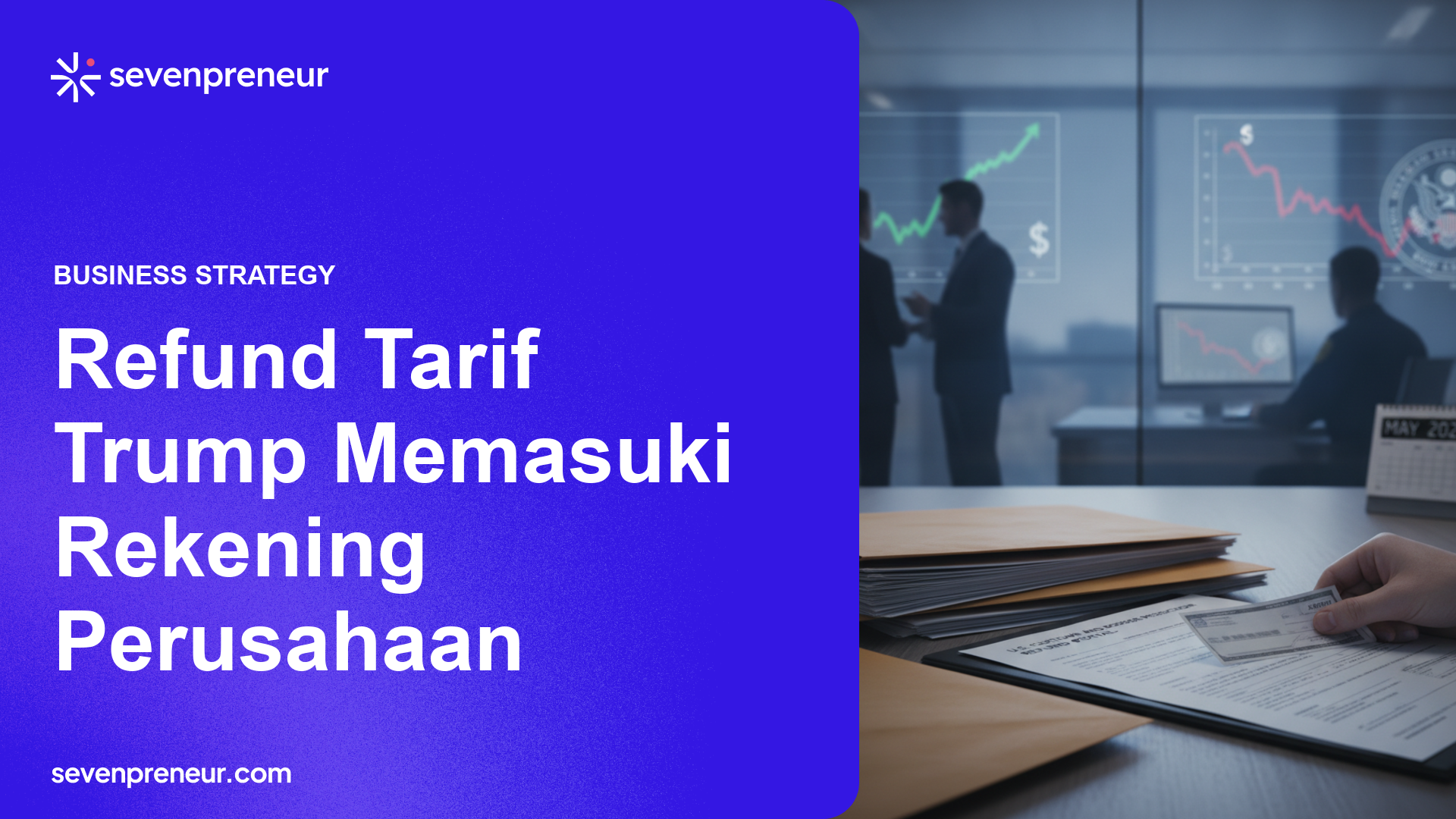 Pembayaran Refund Tarif Trump Memacu Arus Kas Perusahaan, Tekan Penerimaan Bea Cukai AS