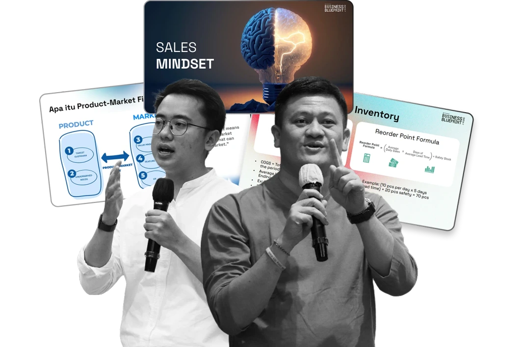 Coach dengan pengalaman bertahun-tahun di dunia bisnis.